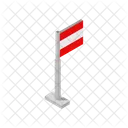 Bandeira Da Austria Pais Bandeira Ícone