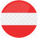 Bandeira Da Austria Austria Pais Ícone