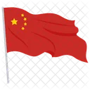 Bandeira chinesa  Ícone