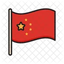 Bandeira chinesa  Ícone