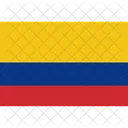 Bandeira da colômbia  Ícone