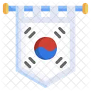 Bandeira da Coreia do Sul  Ícone