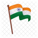 India Bandeira Independencia Icon