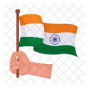 India Bandeira Independencia Icon