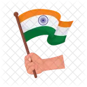 India Bandeira Independencia Icon