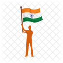 India Bandeira Independencia Icon