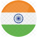 Bandeira Da India Bandeira Nacional Da India Indiana Ícone