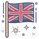 Bandeira Da Inglaterra Banner Emblema Icon