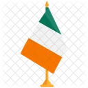 Bandeira Da Irlanda Irlanda Bandeira Nacional Da Irlanda Ícone