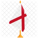 Bandeira Bandeira Da Irlanda Do Norte Irlanda Do Norte Ícone