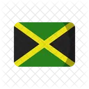 Bandeira da jamaica  Icon