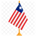 Bandeira Da Liberia Liberia Bandeira Nacional Da Liberia Ícone