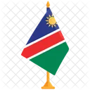 Bandeira Da Namibia Namibia Bandeira Da Namibia Icon