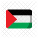 Bandeira da Palestina  Ícone