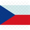 Bandeira da república tcheca  Ícone