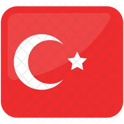 Bandeira da Turquia Flag Ícone