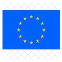 Bandeira da união europeia  Ícone