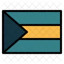 Bandeira das Bahamas  Ícone