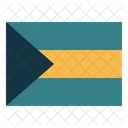 Bandeira das Bahamas  Ícone