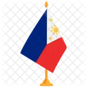 Bandeira Das Filipinas Filipinas Bandeira Das Filipinas Ícone