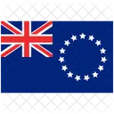 Bandeira Das Ilhas Cook Ilhas Cook Bandeira Das Ilhas Cook Ícone