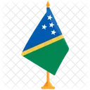 Bandeira Das Ilhas Salomao Ilhas Salomao Bandeira Das Ilhas Salomao Ícone