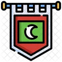 Bandeira das Maldivas  Ícone
