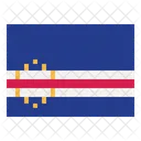 Bandeira de cabo verde  Ícone