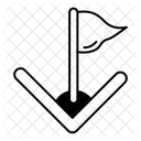 Bandeira De Escanteio Ícone