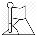 Bandeira De Escanteio Ícone