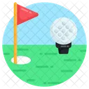 Bandeira De Golfe Bandeira De Golfe Flamula De Golfe Ícone