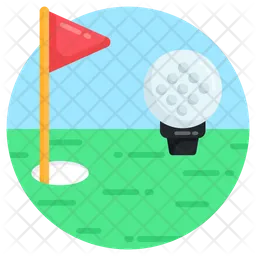 Bandeira de golfe  Ícone