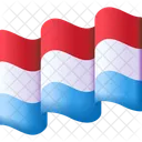 Bandeira do luxemburgo  Ícone