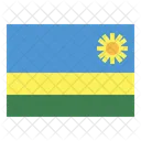 Bandeira de Ruanda  Ícone