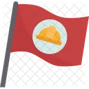 Trabalho de bandeira  Ícone