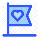 Bandeira do amor  Ícone