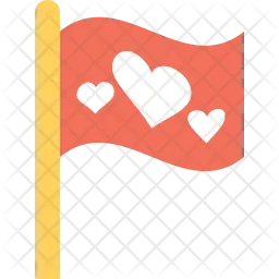 Bandeira do amor  Ícone