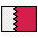 Bandeira do Bahrein  Ícone