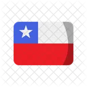 Bandeira do chile  Ícone