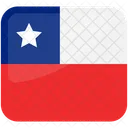 Bandeira do Chile  Ícone