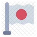 Japao Bandeira Nacional Ícone