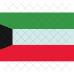 Bandeira do Kuwait  Ícone