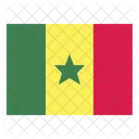 Bandeira do senegal  Ícone