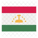 Bandeira do tajiquistão  Icon