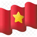 Bandeira do Vietnã  Ícone