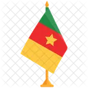Bandeira Dos Camaroes Bandeira Nacional Dos Camaroes Camaroes Ícone