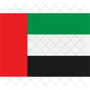 Bandeira Dos Emirados Arabes Unidos Bandeira Pais Ícone