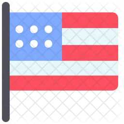 Bandeira dos estados unidos  Ícone