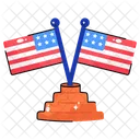 Liberdade Estados Unidos Patriotico Icon