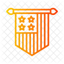 Bandeira Dos Eua Bandeira Pais Ícone